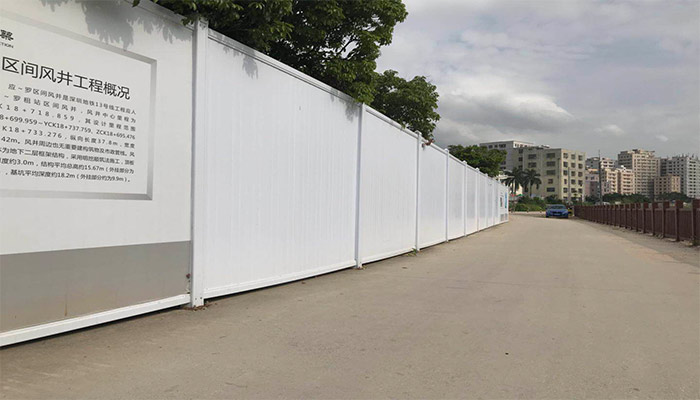 工地pvc圍擋，深圳市大通建材PVC圍擋生產廠家